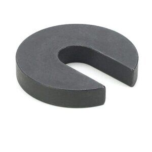 Morton CW-110 Black Oxide Low Carbon Steel Flat C Washer, 3/8" Stud Size
